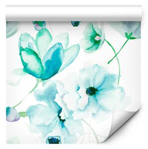 Tappezzerie Turquoise Flowers