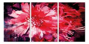 Quadro moderno Fiori cremisi