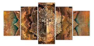 Quadro su tela Scimmia d'oro
