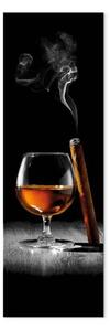 Quadro moderno Sigaro e cognac