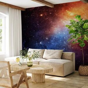 Carta da parati Nebulosa - spazio con stelle luminose
