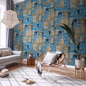 Carta da parati design Mosaico greco