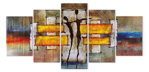 Quadro moderno Una poesia sull'amore