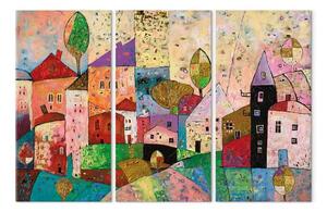 Quadro moderno Città pittoresca