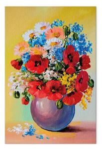 Quadro moderno Bouquet di fiori di campo