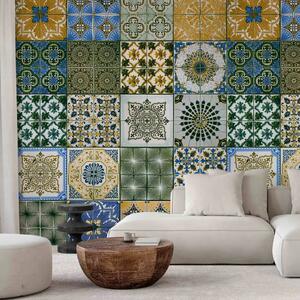 Carta da parati design Giardino in ceramica