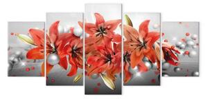 Quadro Battaglia floreale
