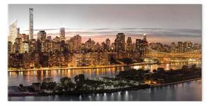 Quadro moderno Manhattan di sera