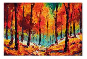 Quadro Autunno artistico