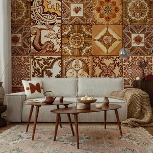 Carta da parati design Sogno marrone