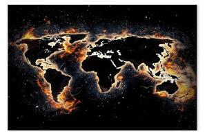 Quadro Il mondo di fuoco III