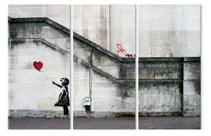 Quadro contemporaneo Ragazza con palloncino Banksy
