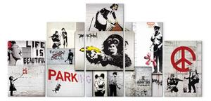 Quadro Crimine di strada: l'arte di Banksy