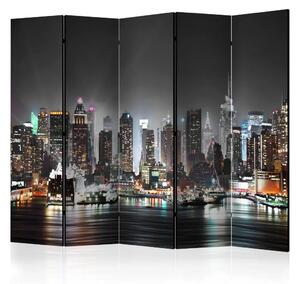 Paravento design New York II - panorama architettura grattacieli