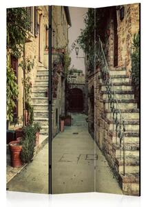 Paravento separè Ricordi toscani - scale nell'architettura delle costruzioni italiane