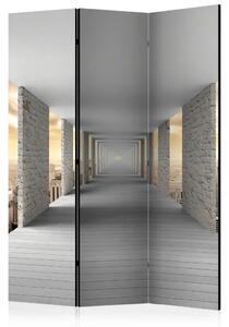 Paravento Corridoio celeste - architettura New York, pareti mattoni