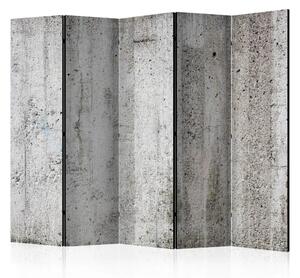 Paravento Imperatore grigio II - texture urbana di cemento grigio chiaro