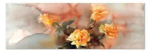 Quadro Bouquet di rose gialle