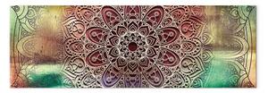 Quadro contemporaneo Mandala colorato