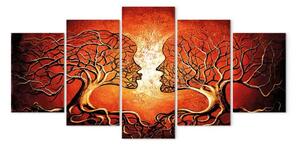 Quadro contemporaneo Il calore dell'amore