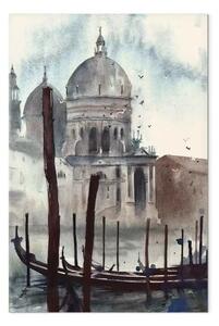 Quadro contemporaneo Acquerello Venezia