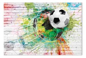 Quadro Sport colorato (calcio)