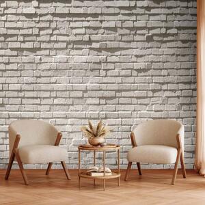 Carta da parati moderna Muro di mattoni: minimalismo