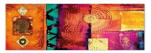 Quadro moderno Astrazione arancione