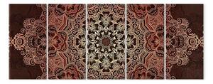 Quadro Mandala: Bouquet di fiori