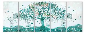 Quadro su tela Albero ondeggiante