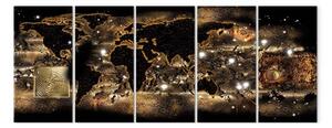 Quadro su tela Il mondo di notte