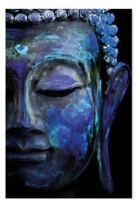 Quadro Buddha blu