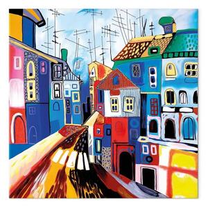 Quadro contemporaneo Realtà colorata