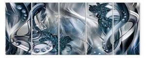 Quadro Bagliore blu