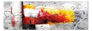 Quadro su tela Martello rosso stretto