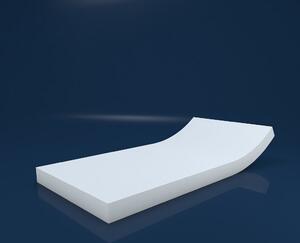MSS e.K. Materasso wellness VitalFoam - 100 x 200 x 11 cm - H2