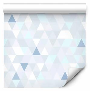 Tappezzerie Triangoli luminosi (blu)