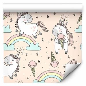 Tappezzerie Unicorni con gelato