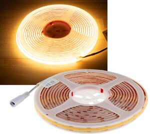 Striscia LED 'CLS-COB V2' 5m, bianco caldo 12V, 48W, 4543 lumen
