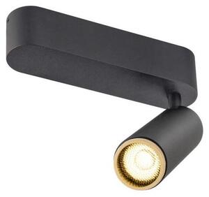 SLV 1009071 GRIP! M, plafoniera, singola, FASE, 3000 K, 14 W, 42°, nero / oro