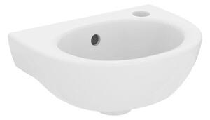 IS Lavamano Eurovit, 1 rubinetto a destra, con bacinella, 350x260x160 mm, bianco