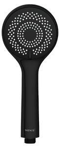 Soffione doccia WENKO WATERSAVING Ø9,5 cm rotondo doccetta Spa Feeling getto pioggia bagno