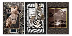 Quadro Trittico africano (3 pezzi)