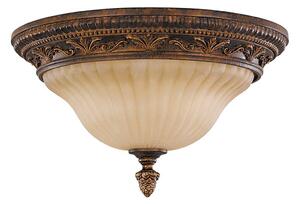 Elstead Sonoma Valley Lampada da soffitto E27 a 2 luci, effetto tartaruga invecchiata