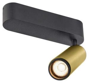 SLV 1009074 GRIP! M, plafoniera, singola, FASE, 2700 K, 14 W, 42°, oro / nero