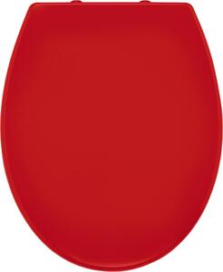 Sedile WC Ridder Miami con chiusura ammortizzata, rosso 02101106