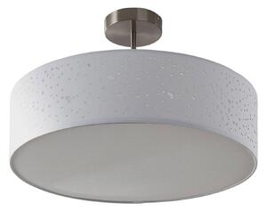 Lampada da soffitto Lindby Umma, distanza, bianco, tessuto, Ø 50 cm, E27