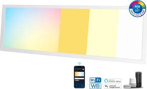 120x30-RGB+CCT LED Bluetooth Mesh Smart plafoniera a pannello da incasso regolabile (APP)