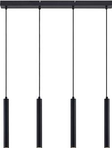 Lampada a sospensione LED Arcchio Kammeron, nero, metallo, 80 cm