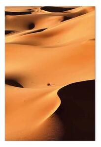 Quadro moderno Sabbia marocchina - un paesaggio minimalista uniforme con sabbia